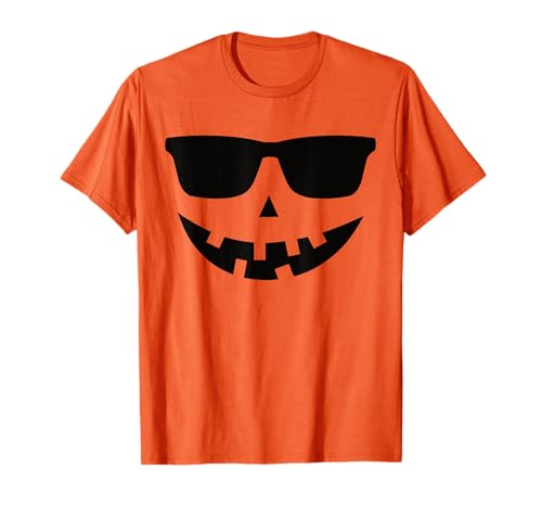 Kürbis Sonnenbrille Lustiges Halloween Kostüm Herren Damen T-Shirt Kürbis Sonnenbrille Lustiges Halloween Kostüm Herren Damen T-Shirt von Lustige Herren & Damen Halloweeen Kostüme Co.
