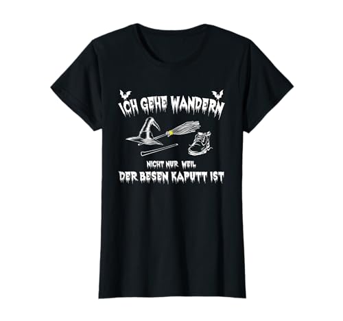 Damen Wanderung - Wandern für Hexen T-Shirt Damen Wanderung - Wandern für Hexen T-Shirt von Lustige Hexen Designs