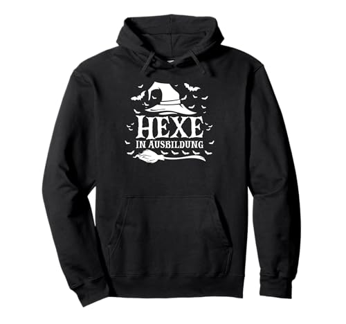 Hexe in Ausbildung Hexenkostüm Frauen Halloween Hexe Pullover Hoodie Hexe in Ausbildung Hexenkostüm Frauen Halloween Hexe Pullover Hoodie von Lustige Hexen & Hexerei Spruch Geschenke