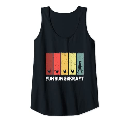 Damen Führungskraft Landwirt Hühner Bauer Huhn Bauernhof Spruch Tank Top Damen Führungskraft Landwirt Hühner Bauer Huhn Bauernhof Spruch Tank Top von Lustige Hühner Führungskraft Landwirt Geschenke