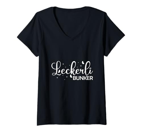Damen Hund Hundeliebhaber Hunde Mama Gassi gehen Hunde T-Shirt mit V-Ausschnitt von Lustige Hunde Sprüche Geschenk für Hundebesitzer