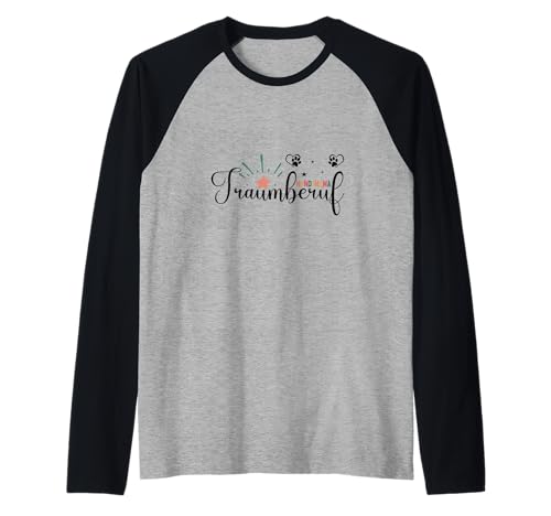 Hund Dog Hundeliebhaber Hunde Mama Gassi gehen Hunde Raglan von Lustige Hunde Sprüche Geschenk für Hundebesitzer
