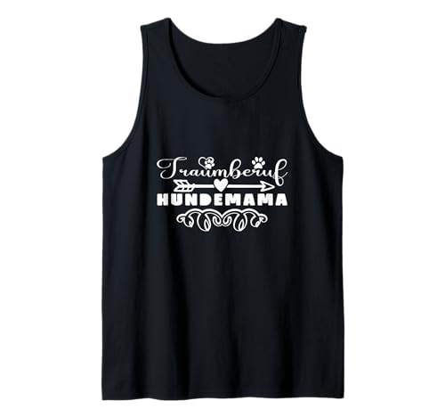 Hund Dog Hundeliebhaber Hunde Mama Gassi gehen Hunde Tank Top von Lustige Hunde Sprüche Geschenk für Hundebesitzer
