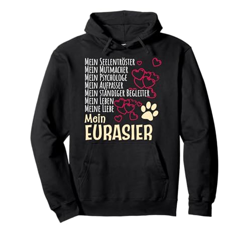 Bekleidung Hunde Besitzer Spruch Geschenk Eurasier Pullover Hoodie von Lustige Hunde Sprüche Oberteile