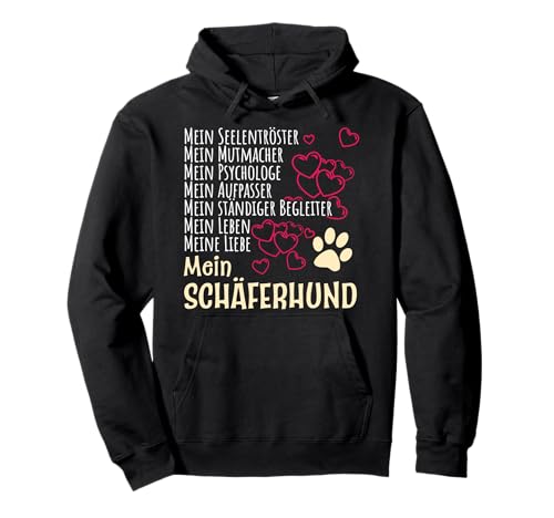 Bekleidung Hunde Besitzer Spruch Geschenk Schäferhund Pullover Hoodie von Lustige Hunde Sprüche Oberteile