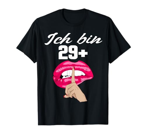 Ich bin 29 + Mittelfinger Lustiges 30.Geburtstag Frauen Pink T-Shirt Ich bin 29 + Mittelfinger Lustiges 30.Geburtstag Frauen Pink T-Shirt von Lustige Ich bin 29 plus Mittelfinger Designs