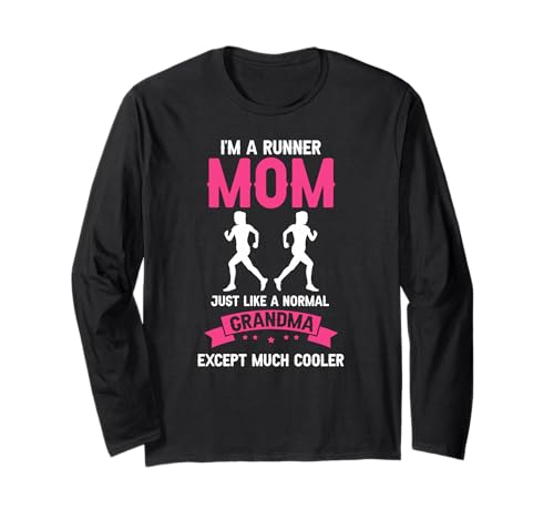 Laufende Mama viel Cooler als Jede Oma Langarmshirt Laufende Mama viel Cooler als Jede Oma Langarmshirt von Lustige Ideen für sportliche Mütter