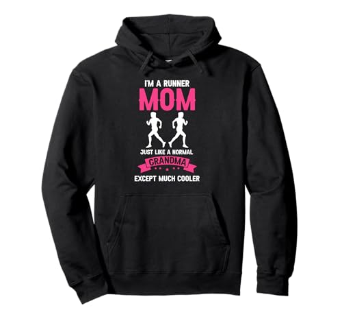 Laufende Mama viel Cooler als Jede Oma Pullover Hoodie Laufende Mama viel Cooler als Jede Oma Pullover Hoodie von Lustige Ideen für sportliche Mütter