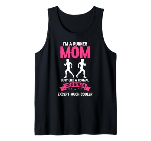 Laufende Mama viel Cooler als Jede Oma Tank Top von Lustige Ideen für sportliche Mütter