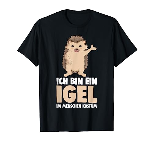 Igel Kostüm Kinder Damen Mädchen Jungen T-Shirt von Lustige Igel Liebhaber Geschenk