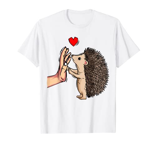 Igel Liebe Damen Kinder Kinder Mädchen T-Shirt von Lustige Igel Liebhaber Geschenk