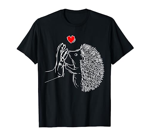 Igel Liebe Kinder Damen Kinder Mädchen T-Shirt von Lustige Igel Liebhaber Geschenk