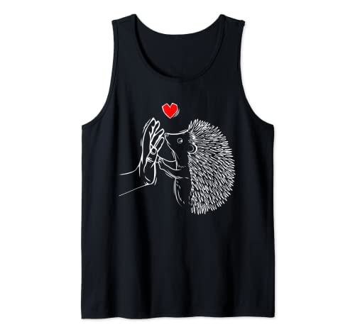 Igel Liebe Kinder Damen Kinder Mädchen Tank Top von Lustige Igel Liebhaber Geschenk