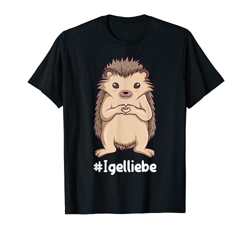 Igelliebe Igel Liebhaber Kinder Damen Mädchen T-Shirt von Lustige Igel Liebhaber Geschenk