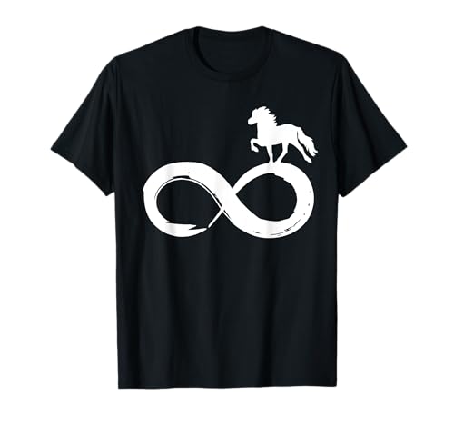 Islandpferd Isländer Island Pony Infinity Shirt T-Shirt Islandpferd Isländer Island Pony Infinity Shirt T-Shirt von Lustige Isländer Shirts