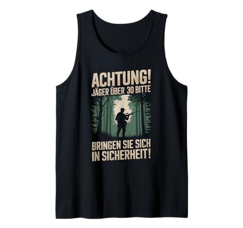 Herren Männer Lustig Wald Jagd Jagen Hirsch Wildschwein, Jäger Tank Top Herren Männer Lustig Wald Jagd Jagen Hirsch Wildschwein, Jäger Tank Top von Lustige Jäger Geschenke & Jagd und Jagen Zubehör