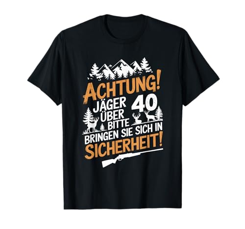 Hirsch Wildschwein Lustig Männer Jagd Wald Jagen, Jäger T-Shirt Hirsch Wildschwein Lustig Männer Jagd Wald Jagen, Jäger T-Shirt von Lustige Jäger Geschenke & Jagd und Jagen Zubehör