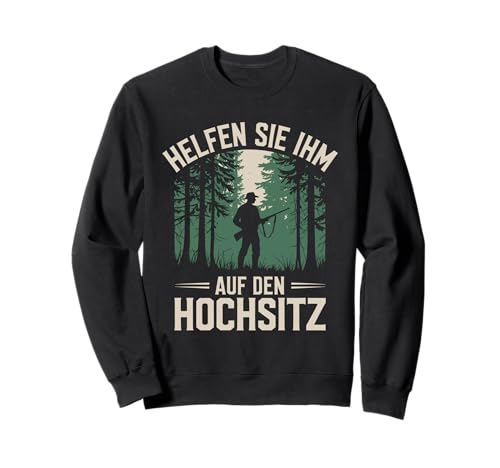 Wald Lustig Männer Jagd Wildschwein Jagen Hirsch, Jäger Sweatshirt Wald Lustig Männer Jagd Wildschwein Jagen Hirsch, Jäger Sweatshirt von Lustige Jäger Geschenke & Jagd und Jagen Zubehör