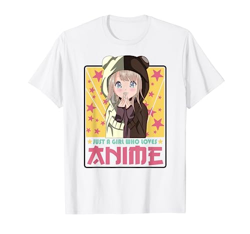 Kawaii Anime Merch - Kawaii Manga Mädchen Otaku Anime T-Shirt von Lustige Japanische Anime Geschenke
