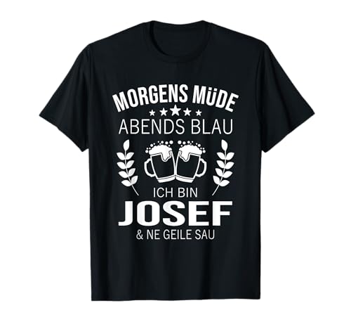 Herren Josef Vorname Geschenk Geburtstag Lustiges Bier Sprüche T-Shirt Herren Josef Vorname Geschenk Geburtstag Lustiges Bier Sprüche T-Shirt von Lustige Josef Sprüche Personalisierte Geschenke