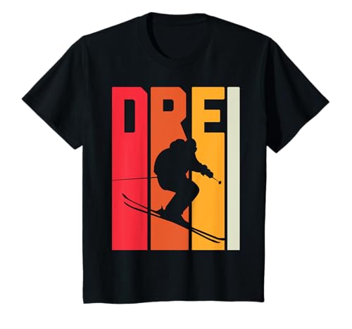 3. Geburtstag Jungen Retro Ski Skifahrer Fan 3 Jahre alt T-Shirt 3. Geburtstag Jungen Retro Ski Skifahrer Fan 3 Jahre alt T-Shirt von Lustige Jungen Geburtstag Ski Wintersport Motive