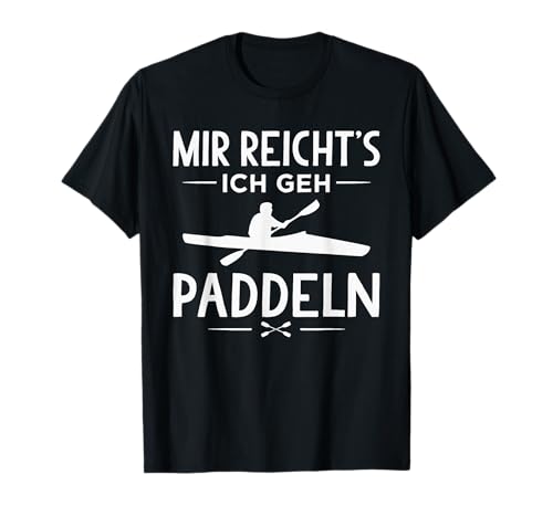 Lustige Kajak Geschenke für Kajakfahrer - Herren T-Shirt Schwarz S - Klassisch geschnitten, Crew Neck, Kurzarm - Kajak Paddeln Geschenk - Urlaub, Sommer von Lustige Kajak Geschenke für Kajakfahrer