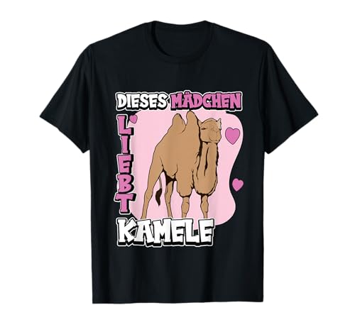 Kinder Kamel Sachen Dieses Mädchen liebt Kamele T-Shirt Kinder Kamel Sachen Dieses Mädchen liebt Kamele T-Shirt von Lustige Kamel Kleidung