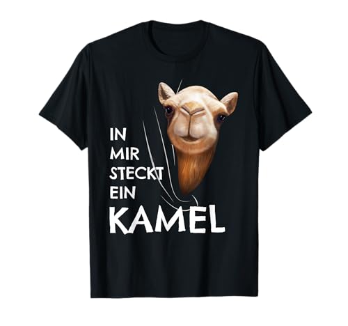 Kamel Kostüm Kinder Dromedar In mir steckt ein Kamel T-Shirt von Lustige Kamele Sachen für Damen, Herren & Kinder