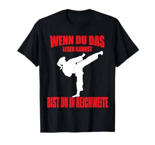 Lustiges Karate Kickboxing Taekwondo Girl Mädchen T-Shirt Lustiges Karate Kickboxing Taekwondo Girl Mädchen T-Shirt von Lustige Karate Mädchen Shirts