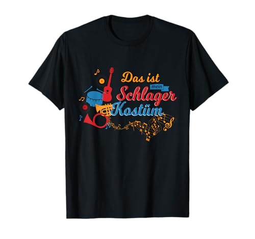 Schlager Karneval Kostüm Lustig Herren Shirt Damen Fasching T-Shirt Schlager Karneval Kostüm Lustig Herren Shirt Damen Fasching T-Shirt von Lustige Karnevalskostüm Geschenk & T-Shirt Co.