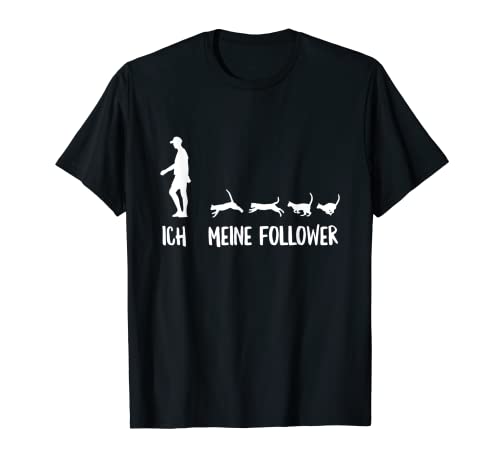 Herren Ich Meine Follower Katze Kätzchen Katzenbesitzer Spruch T-Shirt Herren Ich Meine Follower Katze Kätzchen Katzenbesitzer Spruch T-Shirt von Lustige Katzen Spruch Kleidung Für Katzenliebhaber