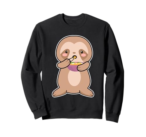 Kawaii Faultier Ramen Nudeln Japan Anime K-Pop Cartoon Kids Sweatshirt Kawaii Faultier Ramen Nudeln Japan Anime K-Pop Cartoon Kids Sweatshirt von Lustige Kawaii Ramen Faultiere Tiere Design Kinder