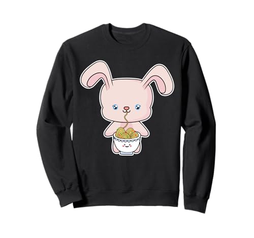 Kawaii Hase Outfit Ramen Nudeln Japan Anime Häschen Kinder Sweatshirt Kawaii Hase Outfit Ramen Nudeln Japan Anime Häschen Kinder Sweatshirt von Lustige Kawaii Ramen Hase Tiere Kids Geschenkidee