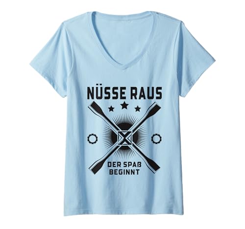 Damen Kfz Schrauber Mechaniker Werkstatt T-Shirt mit V-Ausschnitt Damen Kfz Schrauber Mechaniker Werkstatt T-Shirt mit V-Ausschnitt von Lustige Kfz Mechaniker Outfits & Geschenke