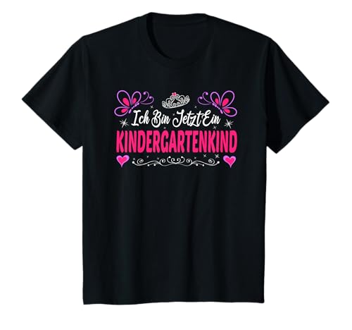 Kindergartenkind Mädchen Kindergarten Start Erster Tag T-Shirt Kindergartenkind Mädchen Kindergarten Start Erster Tag T-Shirt von Lustige Kindergarten Motive Kita Kindertagesstätte