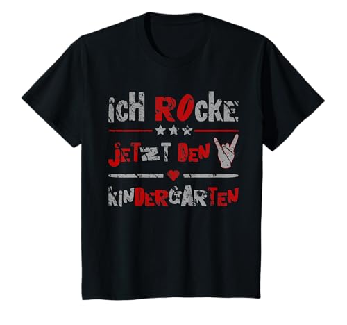 Kinder Ich Rocke Jetzt Den Kindergarten Kindergartenkind Kindi Kita T-Shirt Kinder Ich Rocke Jetzt Den Kindergarten Kindergartenkind Kindi Kita T-Shirt von Lustige Kindergarten Outfit Sohn Tochter Deko Kiga