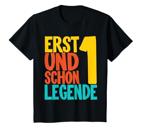 Kinder Erst 1 und schon Legende, Kindergeburtstag Erster Geburtstag T-Shirt Kinder Erst 1 und schon Legende, Kindergeburtstag Erster Geburtstag T-Shirt von Lustige Kindergeburtstag Legenden Kind Shirts