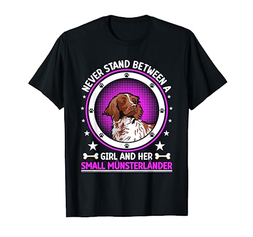 Mädchen und ihr Kleiner Münsterländer T-Shirt Mädchen und ihr Kleiner Münsterländer T-Shirt von Lustige Kleiner Münsterländer Sprüche