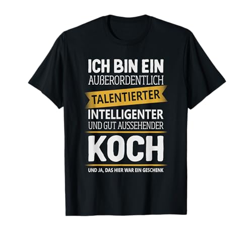 Lustige Koch Geschenke Küchenchef Kochen Küche Sternekoch Chefkoch Koch T-Shirt für Herren, Schwarz, S Lustige Koch Geschenke Küchenchef Kochen Küche Sternekoch Chefkoch Koch T-Shirt für Herren, Schwarz, S von Lustige Koch Geschenke