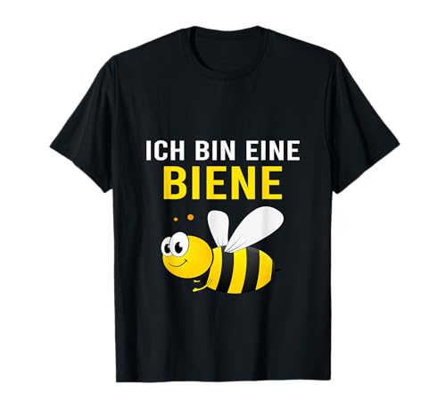Lustige Kostümideen für Fasching & Karneval - Ich Bin Eine Biene - Damen Karneval Fasching Süßes Bienen T-Shirt, Schwarz, S Lustige Kostümideen für Fasching & Karneval - Ich Bin Eine Biene - Damen Karneval Fasching Süßes Bienen T-Shirt, Schwarz, S von Lustige Kostümideen für Fasching & Karneval