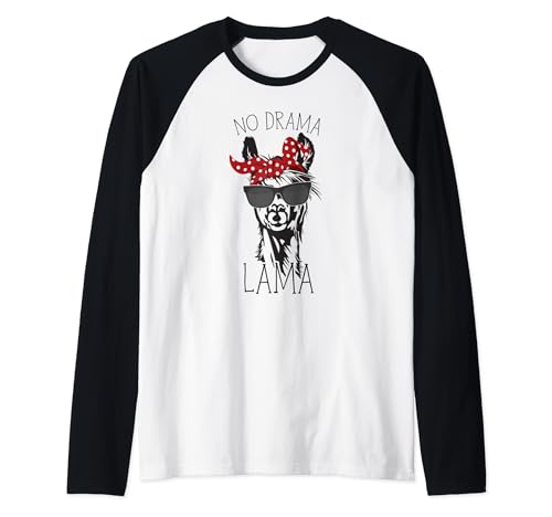 Lama Alpaka Bandana Kopftuch Mama Lama no Drama Lama Llama Raglan Lama Alpaka Bandana Kopftuch Mama Lama no Drama Lama Llama Raglan von Lustige Lama Alpaka Tierliebhaber Mutter Geschenk