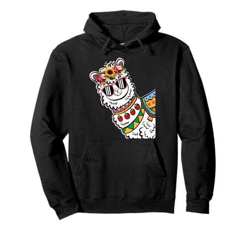 Lustige Alpaka mit Sonnenbrillen süße Tiere für Frauen Pullover Hoodie Lustige Alpaka mit Sonnenbrillen süße Tiere für Frauen Pullover Hoodie von Lustige Lama Alpaka -Tierliebhaber