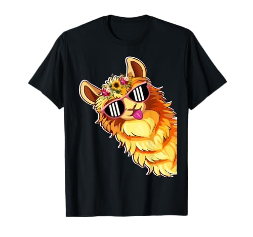 Lustige Alpaka mit Sonnenbrillen süße Tiere für Frauen T-Shirt Lustige Alpaka mit Sonnenbrillen süße Tiere für Frauen T-Shirt von Lustige Lama Alpaka -Tierliebhaber