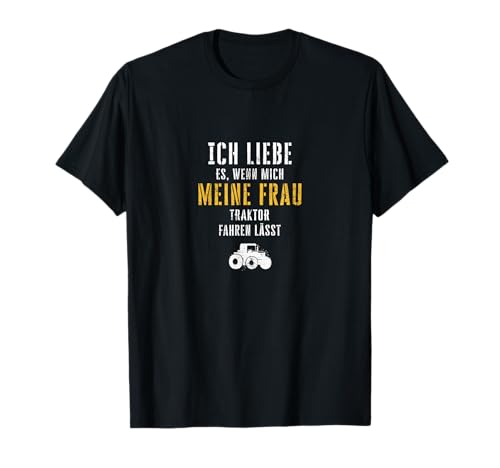 Lustige Landwirt Traktor Trecker Design Motive Herren T-Shirt Schwarz Kurzarm S 36/38 EU Klein Regulär Ich liebe meine Frau Traktor Fan Geschenk Lustige Landwirt Traktor Trecker Design Motive Herren T-Shirt Schwarz Kurzarm S 36/38 EU Klein Regulär Ich liebe meine Frau Traktor Fan Geschenk von Lustige Landwirt Traktor Trecker Design Motive