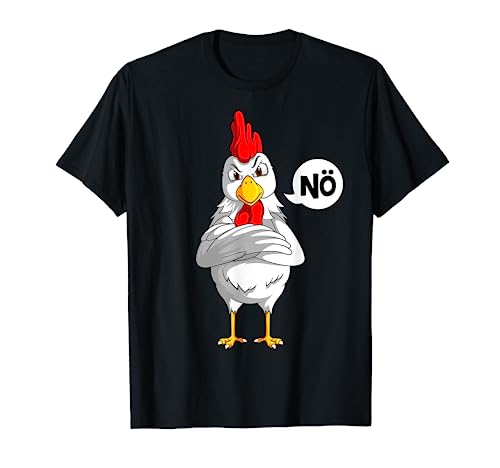 Hühner Kinder Jungen Mädchen Damen Huhn Landwirt T-Shirt von Lustige Landwirtschaft & Bauernhof Geschenkideen