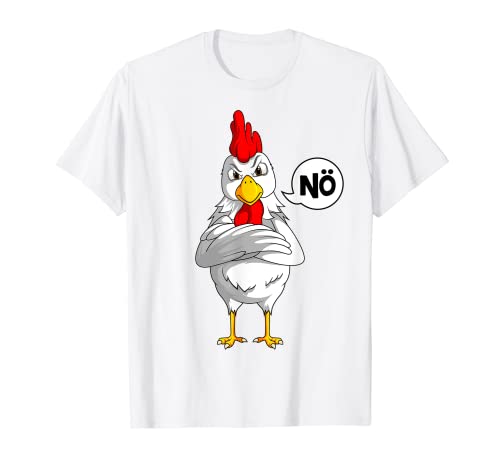 Hühner Kinder Jungen Mädchen Damen Huhn Landwirt T-Shirt von Lustige Landwirtschaft & Bauernhof Geschenkideen