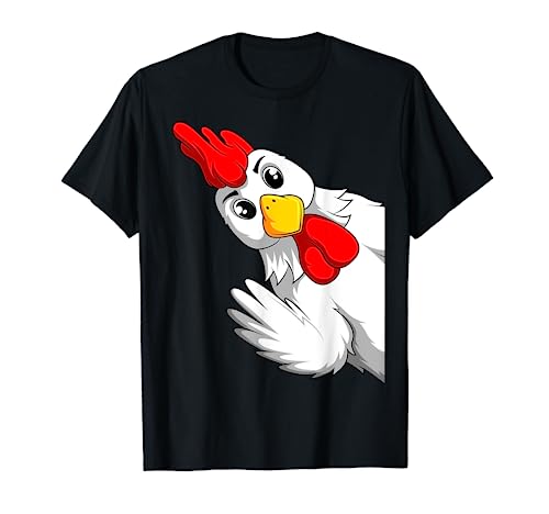 Hühner Landwirt Huhn Kinder Jungen Mädchen T-Shirt von Lustige Landwirtschaft & Bauernhof Geschenkideen