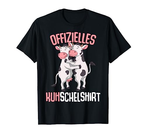 Kühe Kinder Mädchen Offizielles Kuhschelshirt Kuh T-Shirt von Lustige Landwirtschaft & Bauernhof Geschenkideen