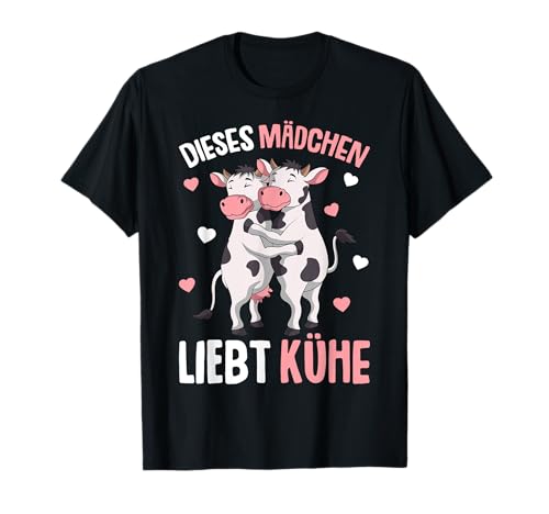Kühe Mädchen Kinder Kuh T-Shirt von Lustige Landwirtschaft & Bauernhof Geschenkideen