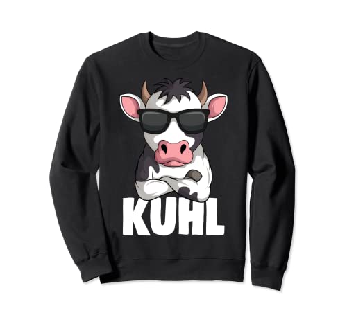 Kuh Kuhl Landwirt Kühe Bauer Kinder Jungen Mädchen Sweatshirt von Lustige Landwirtschaft & Bauernhof Geschenkideen